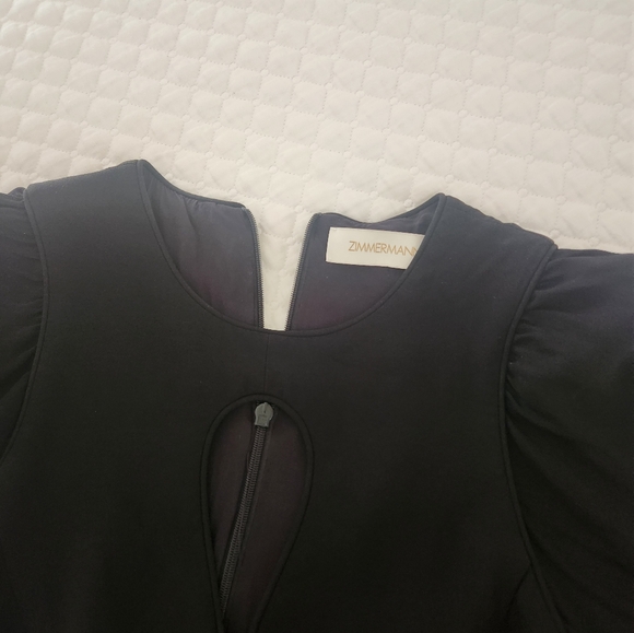 Zimmermann Black Keyhole Dress - Picture 5 of 7